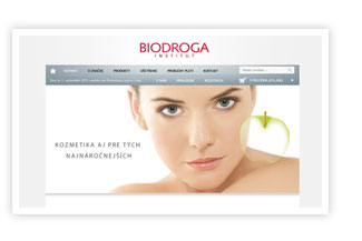 dizajn www.biodroga.sk