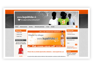 dizajn www.kupsitricko.sk