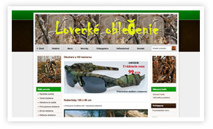 dizajn www.loveckeoblecenie.sk
