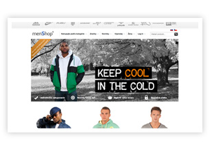 dizajn www.menshop.sk