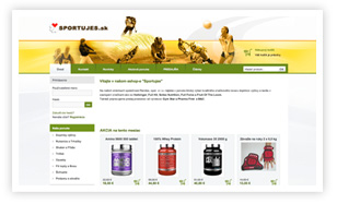 dizajn www.sportujes.sk